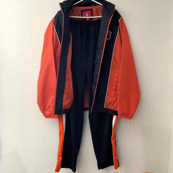 CHICAGO BEARS GAME JACKET AND PANTS VINTAGE 90'S XL - Picture 4 of 14